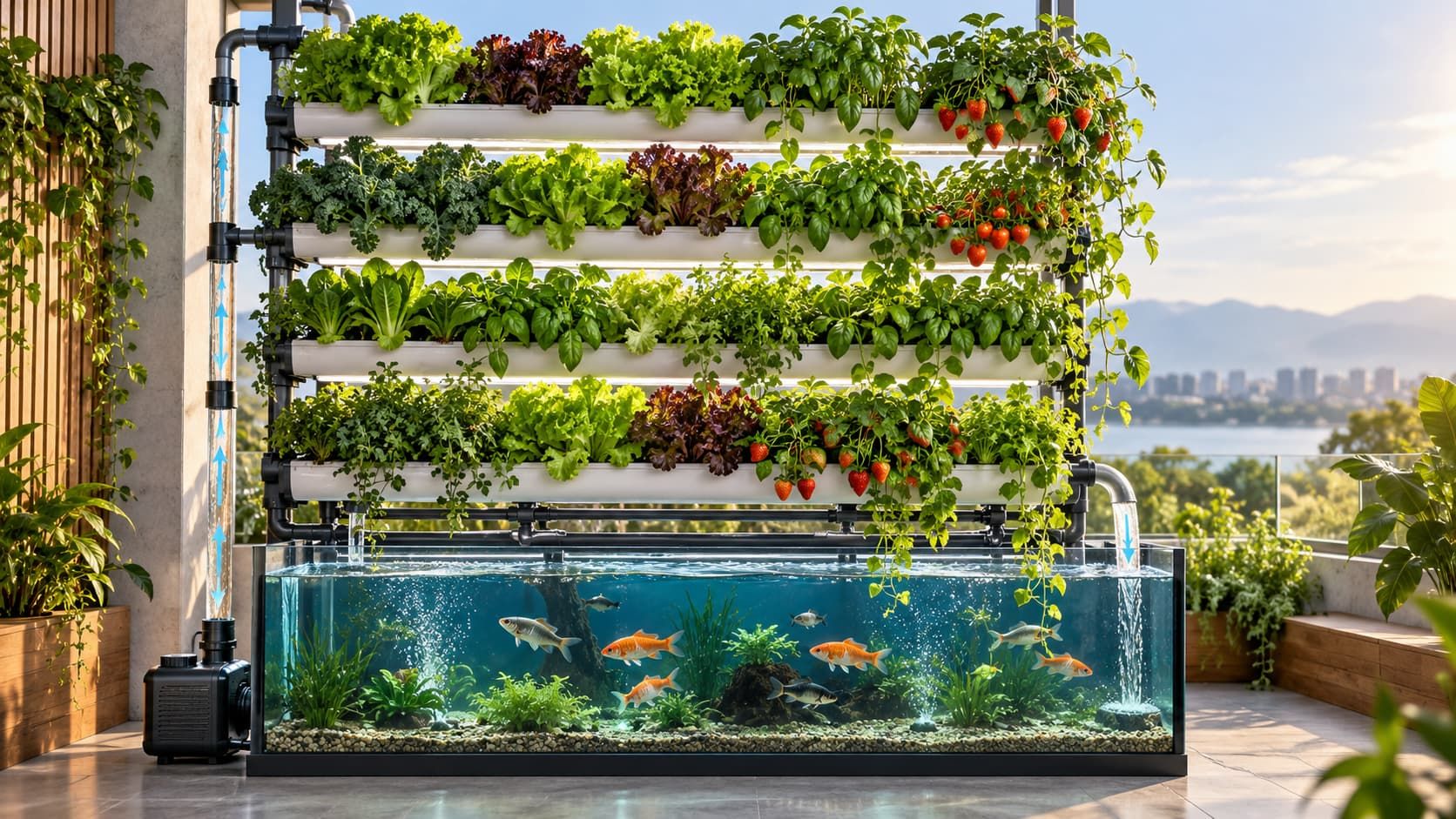 Vertical Growing & Aquaponics